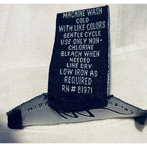 MIDNIGHT VELVET Embroidered Chloe Long Linen Blend Maxi Dress 18W - Picture 9 of 9